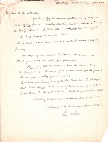 letter (hand written) to UA 1/12/49.jpg